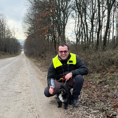 Teddy, câine certificat RH-FL V